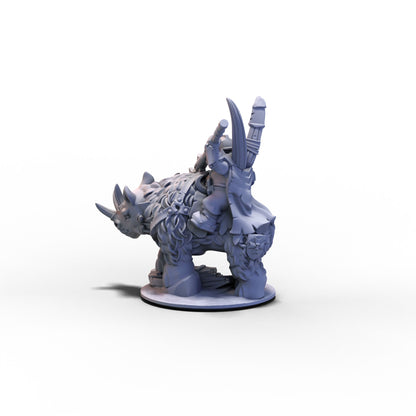 Ogres (GSM) | Leader on Mount | 10mm/15mm