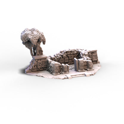 Jungle Ruins - Ruins 1 C | 10mm