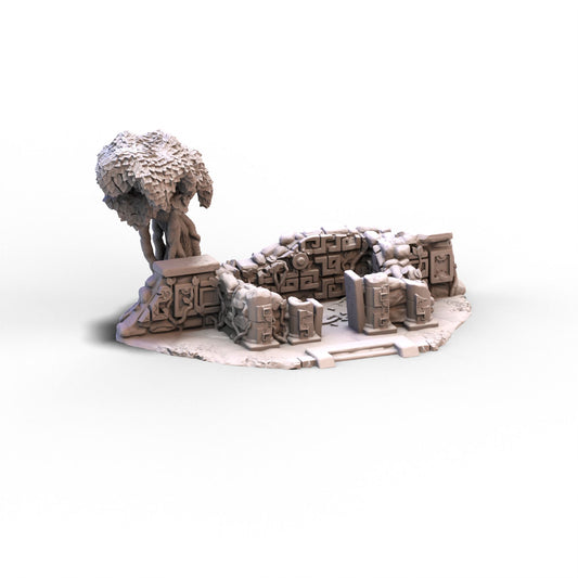 Jungle Ruins - Ruins 1 C | 10mm