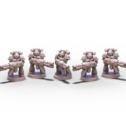 Space Crusaders | Crusaders (Flamer) Unit | 6mm