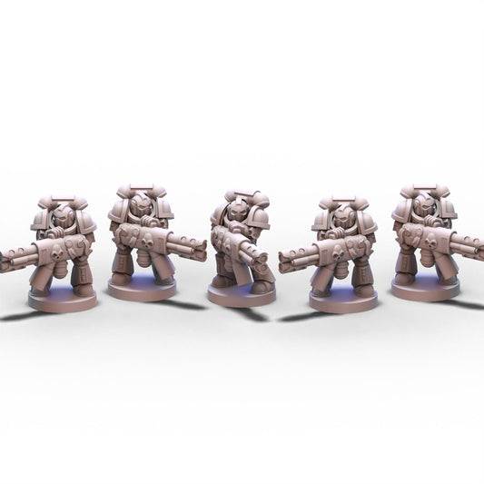 Space Crusaders | Crusaders (Flamer) Unit | 6mm