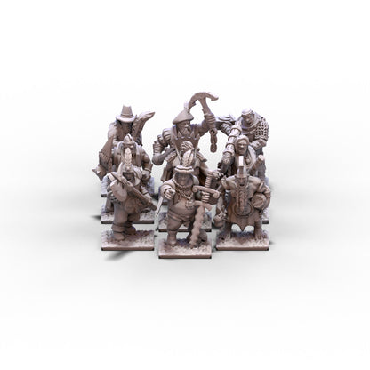 Orcs and Goblins (GSM) | Ogres Unit | 10mm/15mm