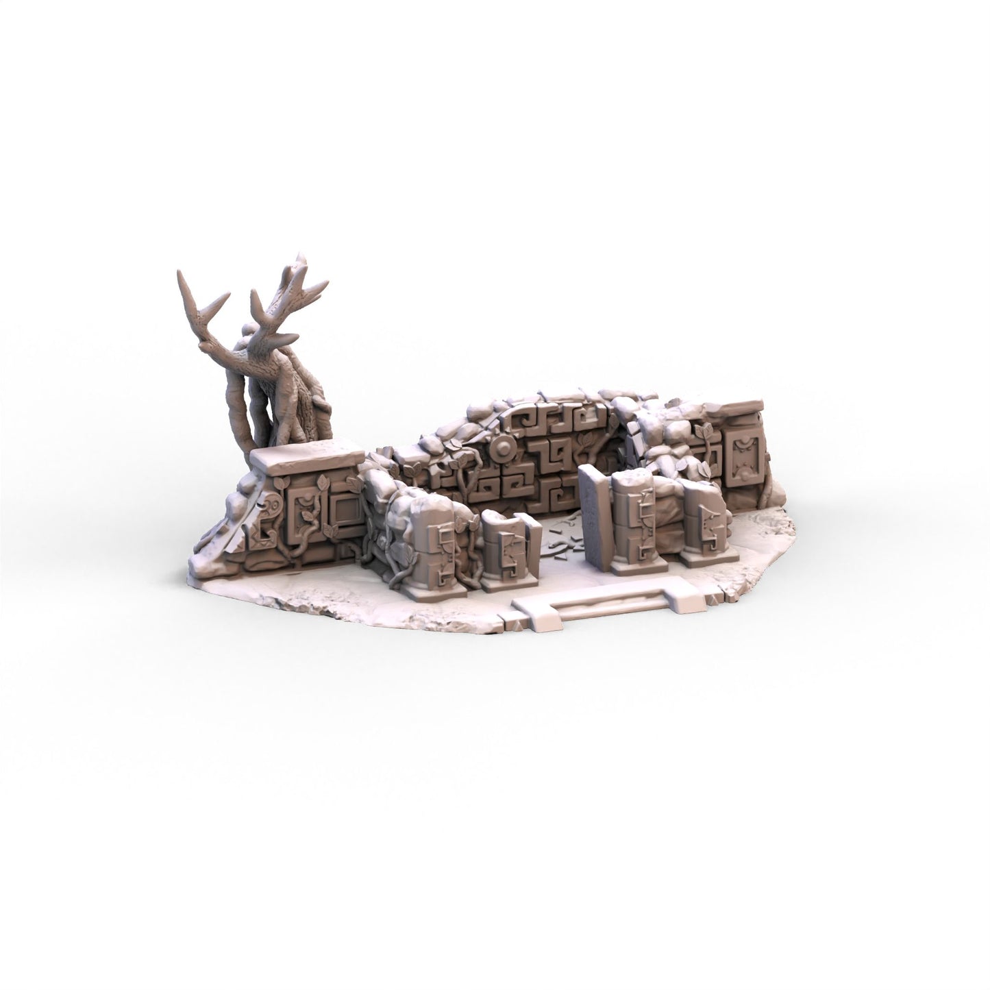 Jungle Ruins - Ruins 1 B | 10mm