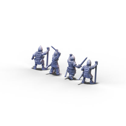 Medieval Banner Bearers | 15mm/28mm miniatures