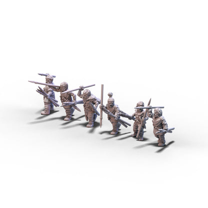 Germanic Tribes | Germanic Warriors (Javelin) | 15mm/28mm miniatures