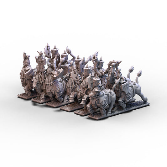 Dwarf Demonsmiths | Centaurs Unit 2 (Big Hats) | 10mm/15mm