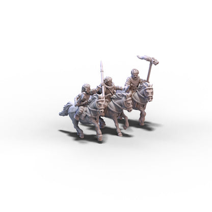 Germanic Tribes | Germanic Riders Command Group | 15mm/28mm miniatures