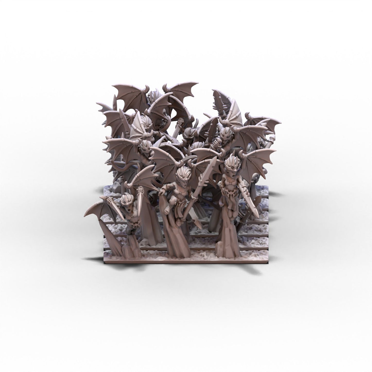 Dire Elves | Harpies Unit | 10mm/15mm