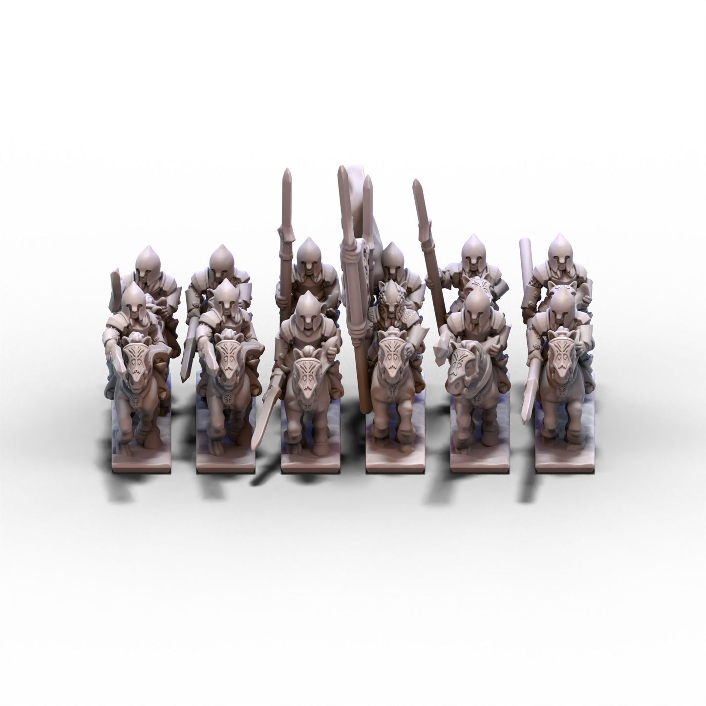 White Tree Kingdom | White Tree Knights Unit 1 | 10mm/15mm