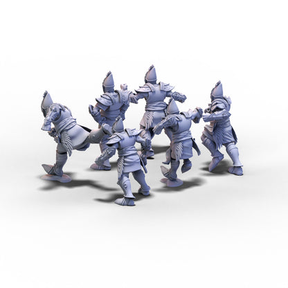 Silver Shards | Elf Linemen | 32mm