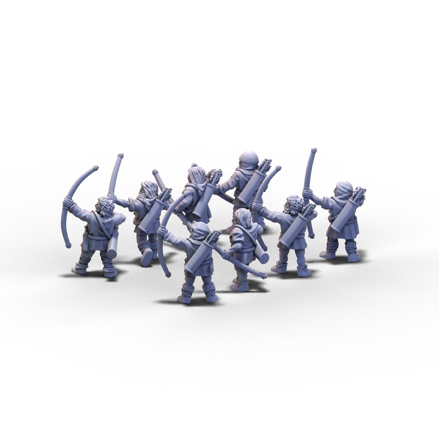 Scotland | Scot Archers with Long Bows | 15mm/28mm miniatures