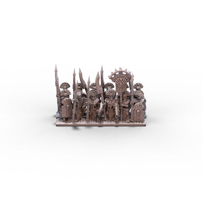 King of Sands | Skeleton Guards (Spears) | 10mm/15mm