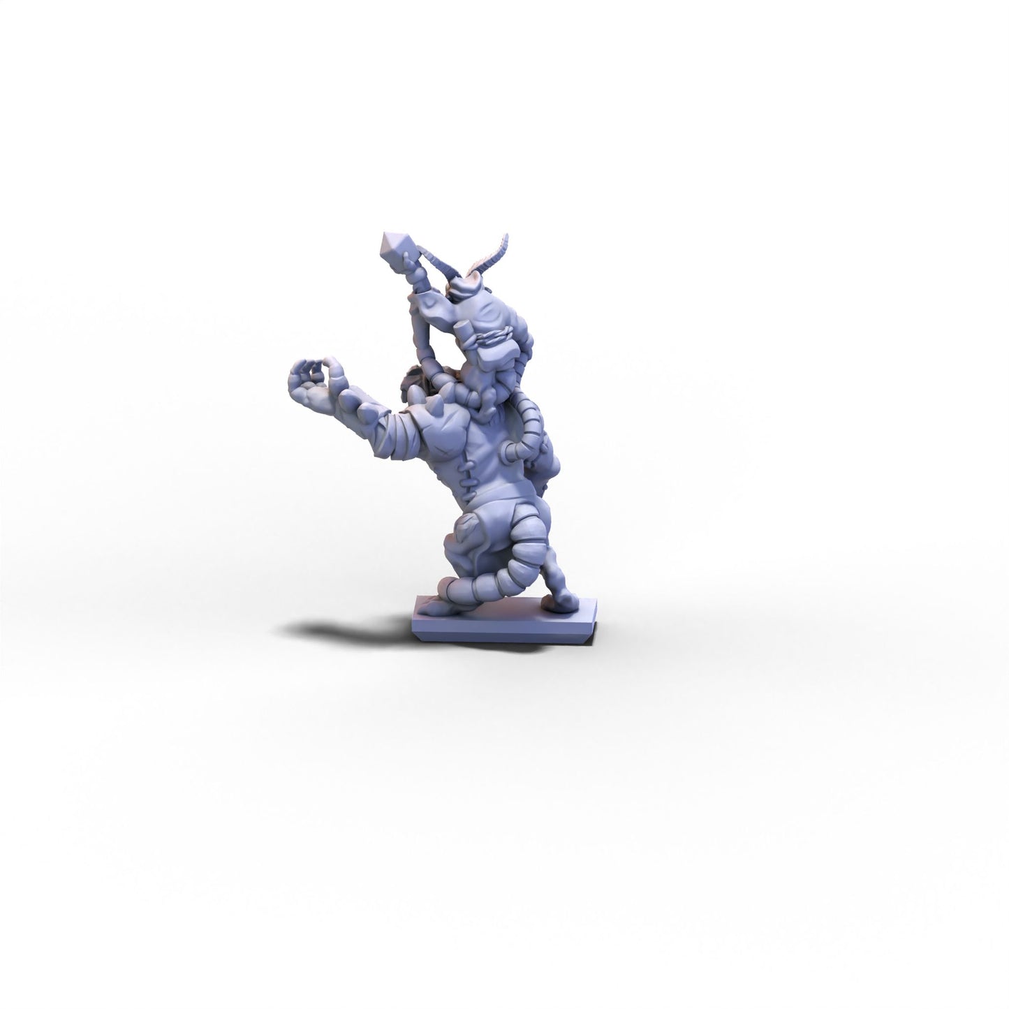 Vermin Clans | Seer on Rat Ogre V2 | 10mm/15mm