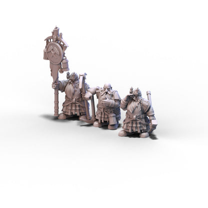 Sons of Ymir | Dwarf Miners | 28mm/32mm