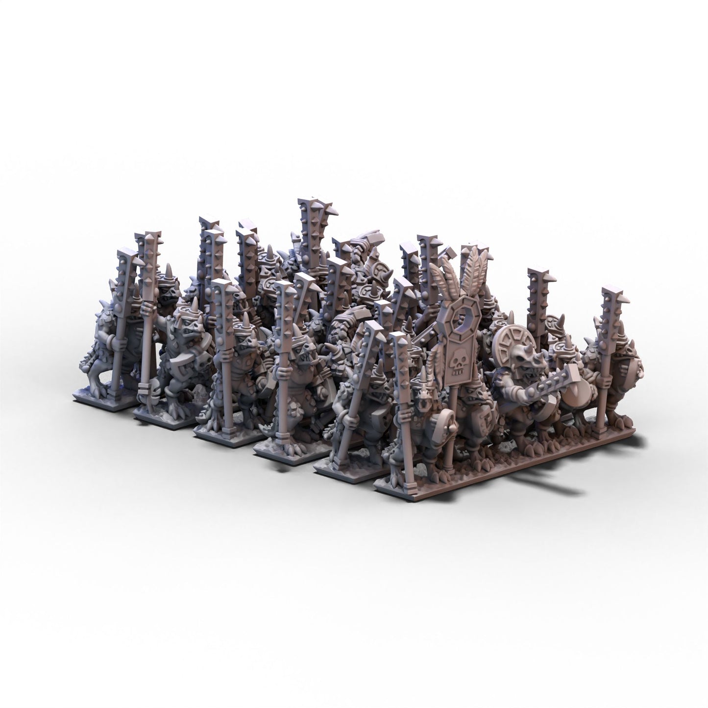 Reptilians | Palace Guard Unit 1 | 10mm/15mm