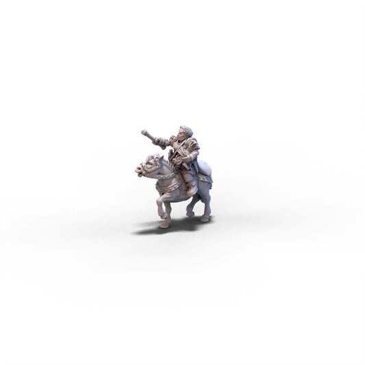 Roman Republic | Julius Caesar on Horse | 15mm/28mm miniatures