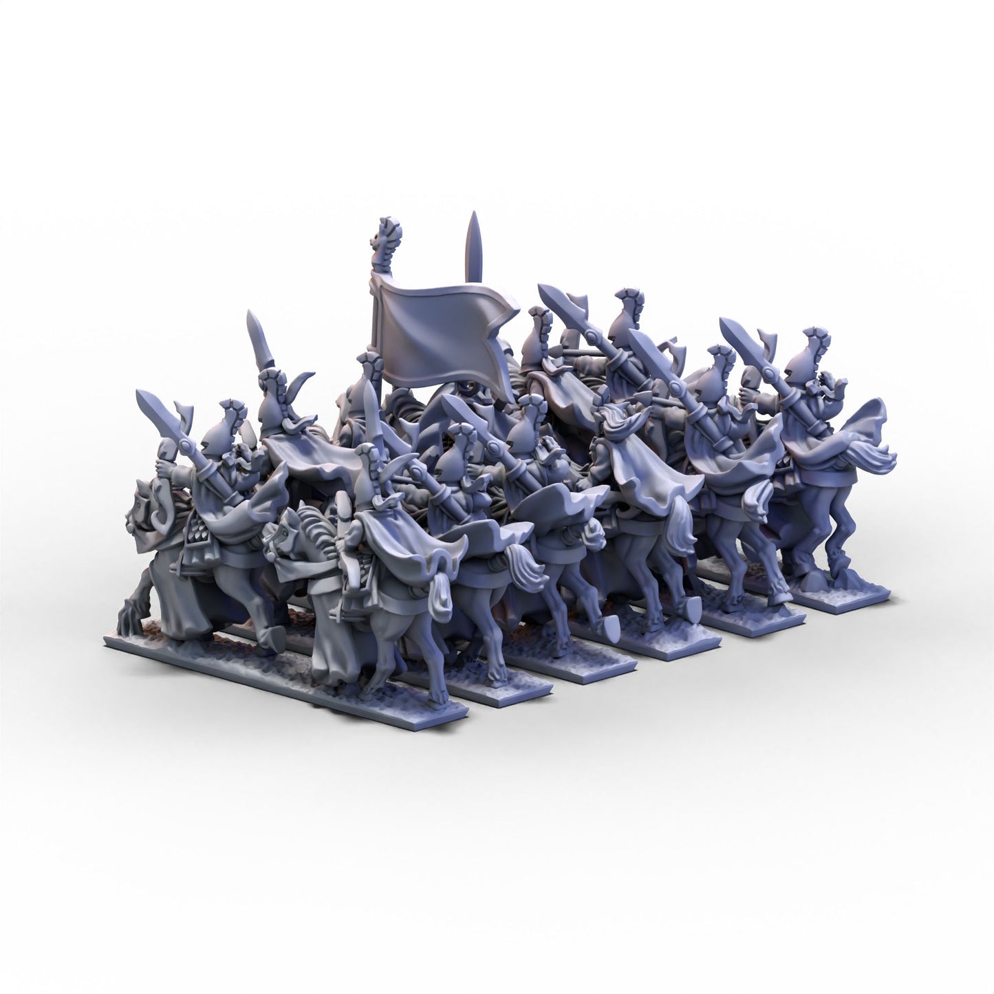 Noble Elves | Light Cavalry Unit 1 | 10mm/15mm