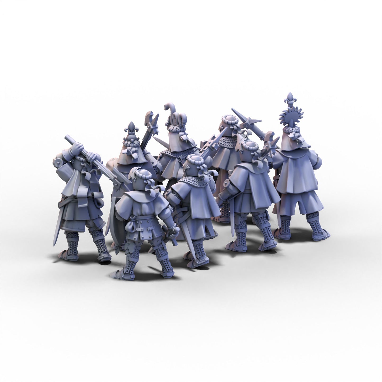 Gallia | Knights of Gallia on Foot | 28mm/32mm