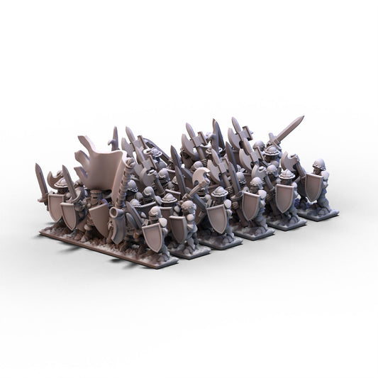 Chivalric Knights | Household Guard Unit 1 | 10mm/15mm