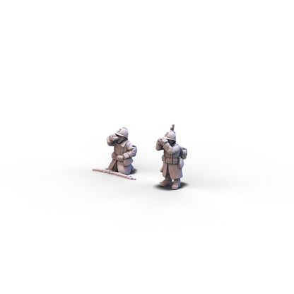 France | Observers | 15mm/28mm miniatures