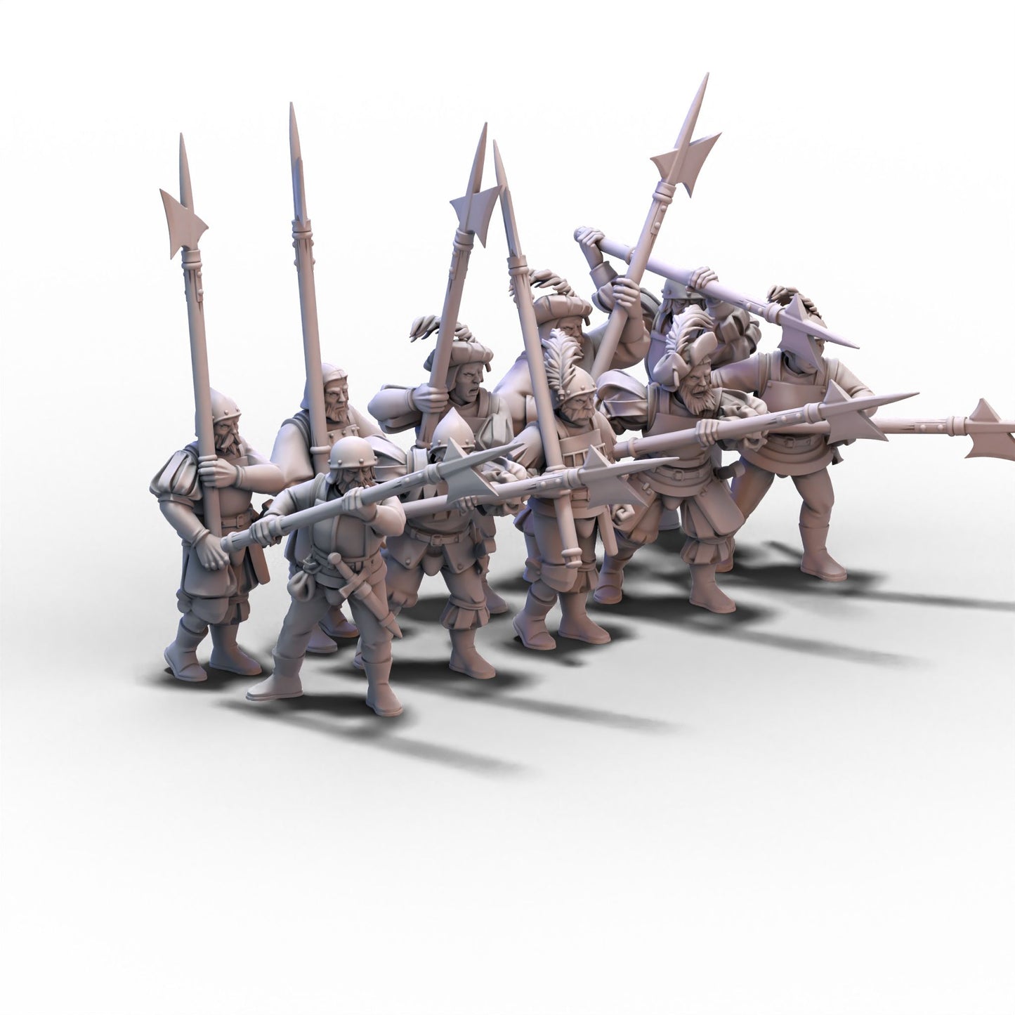 Sunland | Troops with Halberds | 28mm/32mm