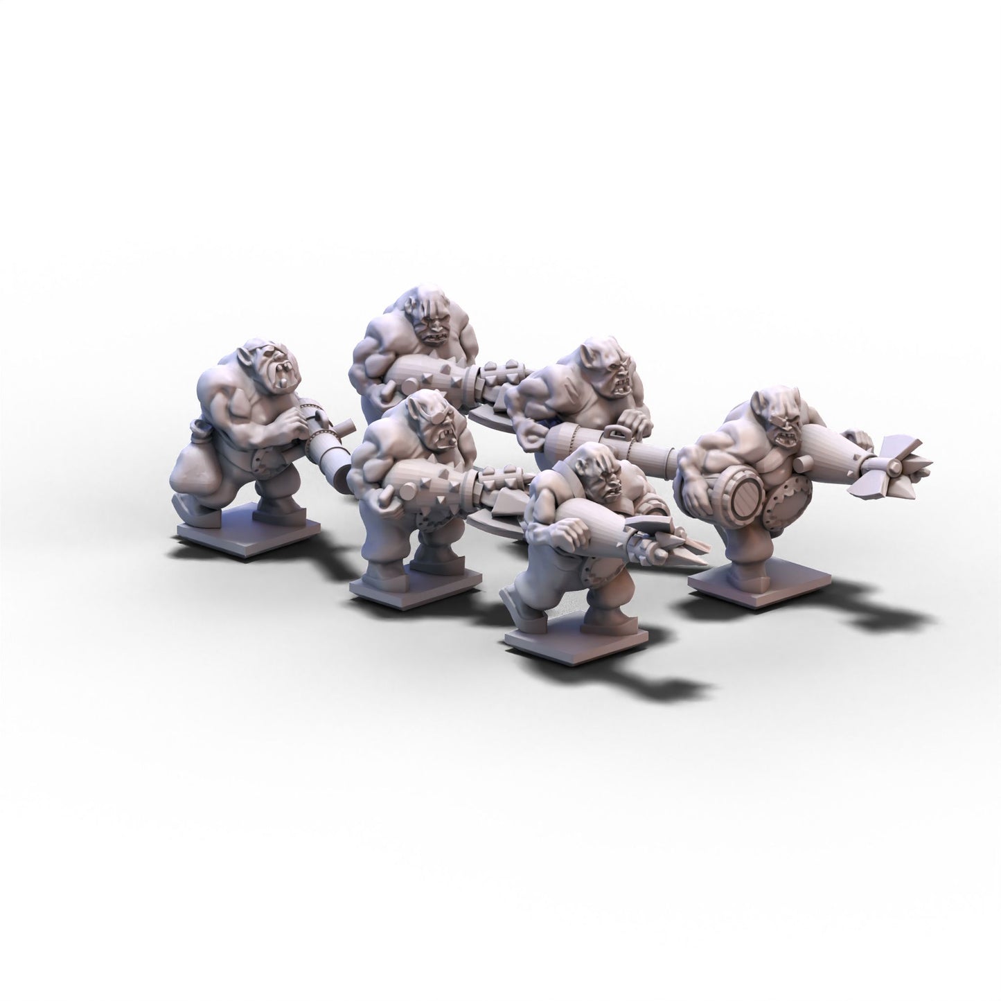 Ogres (AM) | Leadburpers Unit | 10mm/15mm