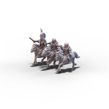 Imperial Rome | Roman Riders Command Group A | 15mm/28mm miniatures