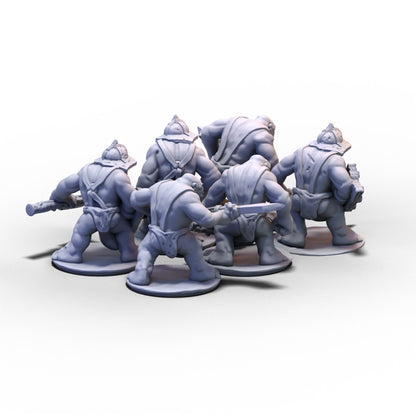 Morghei | Mountain Trolls Unit | 10mm/15mm