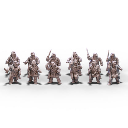 Persia | Persian Pasti with Swords | 15mm/28mm miniatures