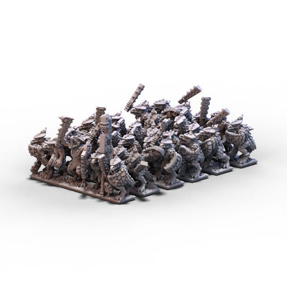 Reptilians | Warmaster Starter Army | 10mm/15mm