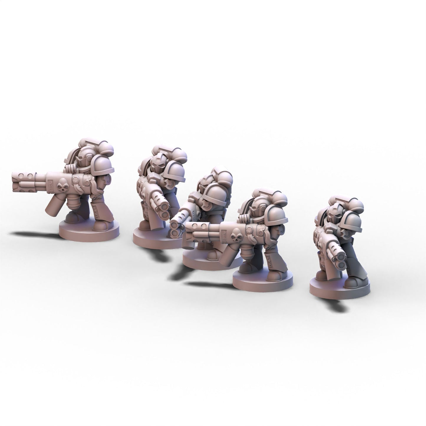 Space Crusaders | Crusaders (Flamer) Unit | 6mm