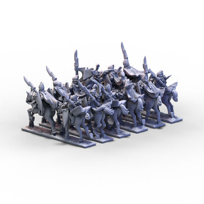 Dire Elves | Light Cavalry Unit 1 | 10mm/15mm