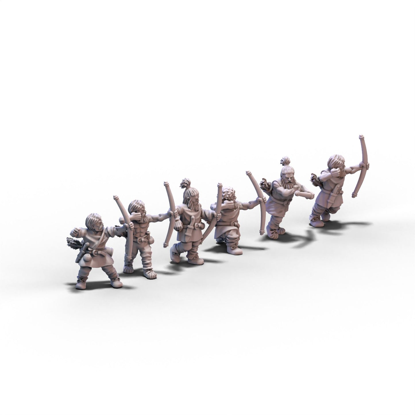 Germanic Tribes | Germanic Archers | 15mm/28mm miniatures