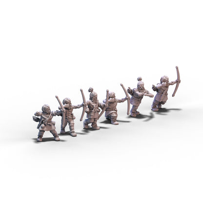 Germanic Tribes | Germanic Archers | 15mm/28mm miniatures