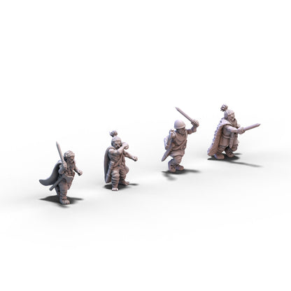 Germanic Tribes | Germanic Warriors (Sword) | 15mm/28mm miniatures