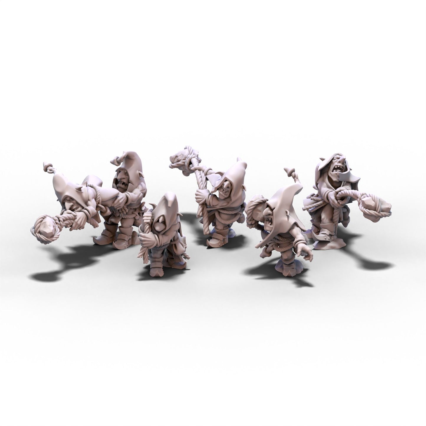 Goblin Tribes | Swamp Goblin Stonethrowers | 28mm/32mm