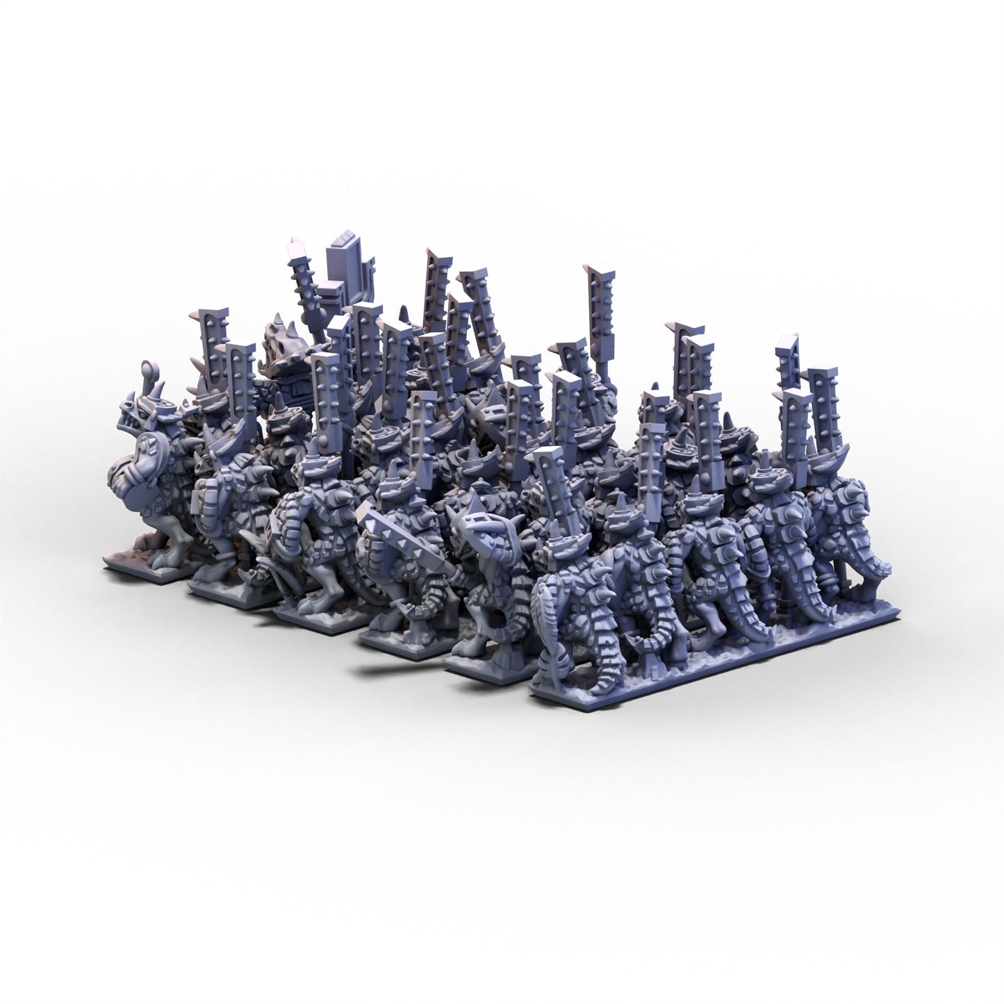 Reptilians | Palace Guard Unit 2 | 10mm/15mm