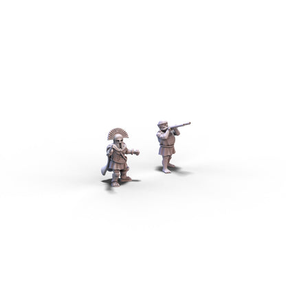 Sparta | Infantry Command Group 2 | 15mm/28mm miniatures