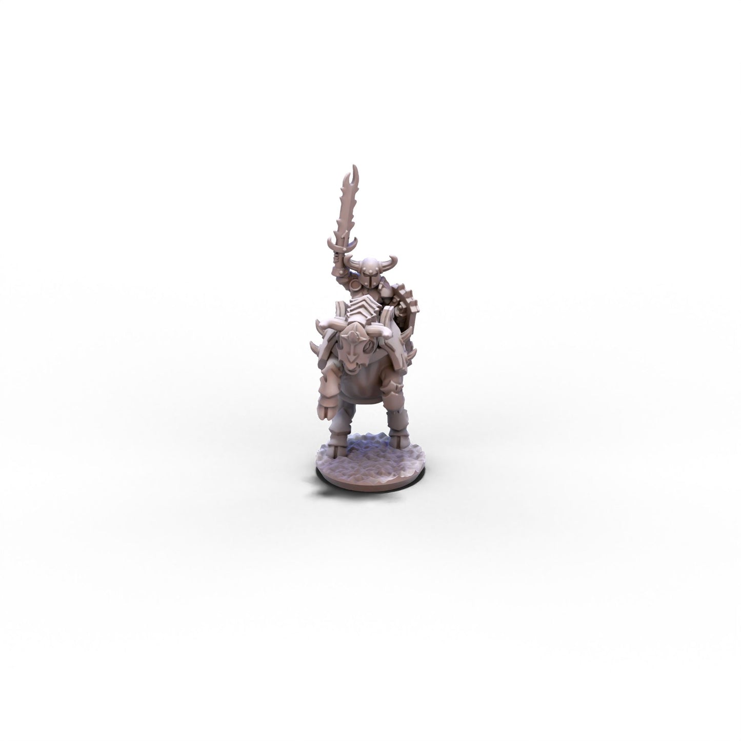 Despoilers | Lord on Bull with Helmet | 10mm/15mm