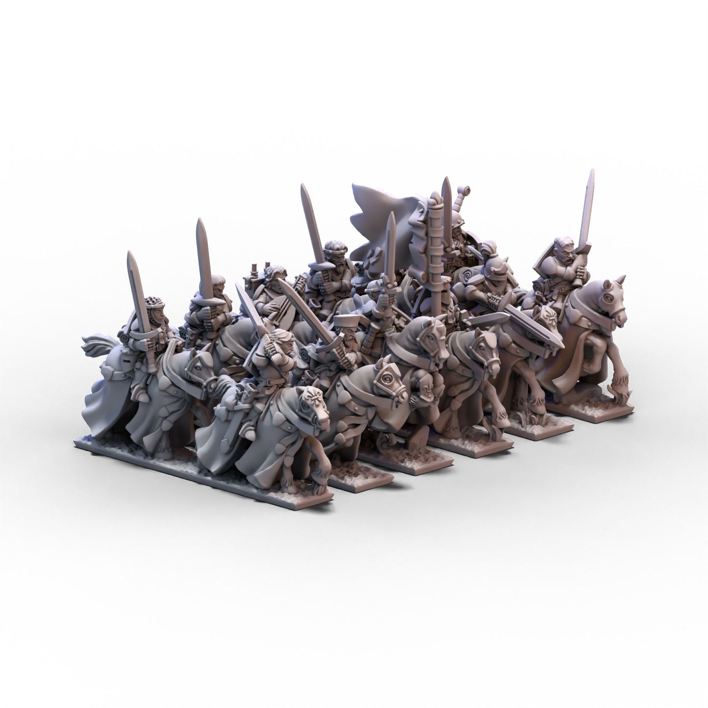 Chivalric Knights | Veteran Knights Unit 1 | 10mm/15mm