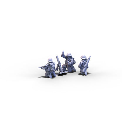 Great Britain | Medium Mortar | 15mm/28mm miniatures