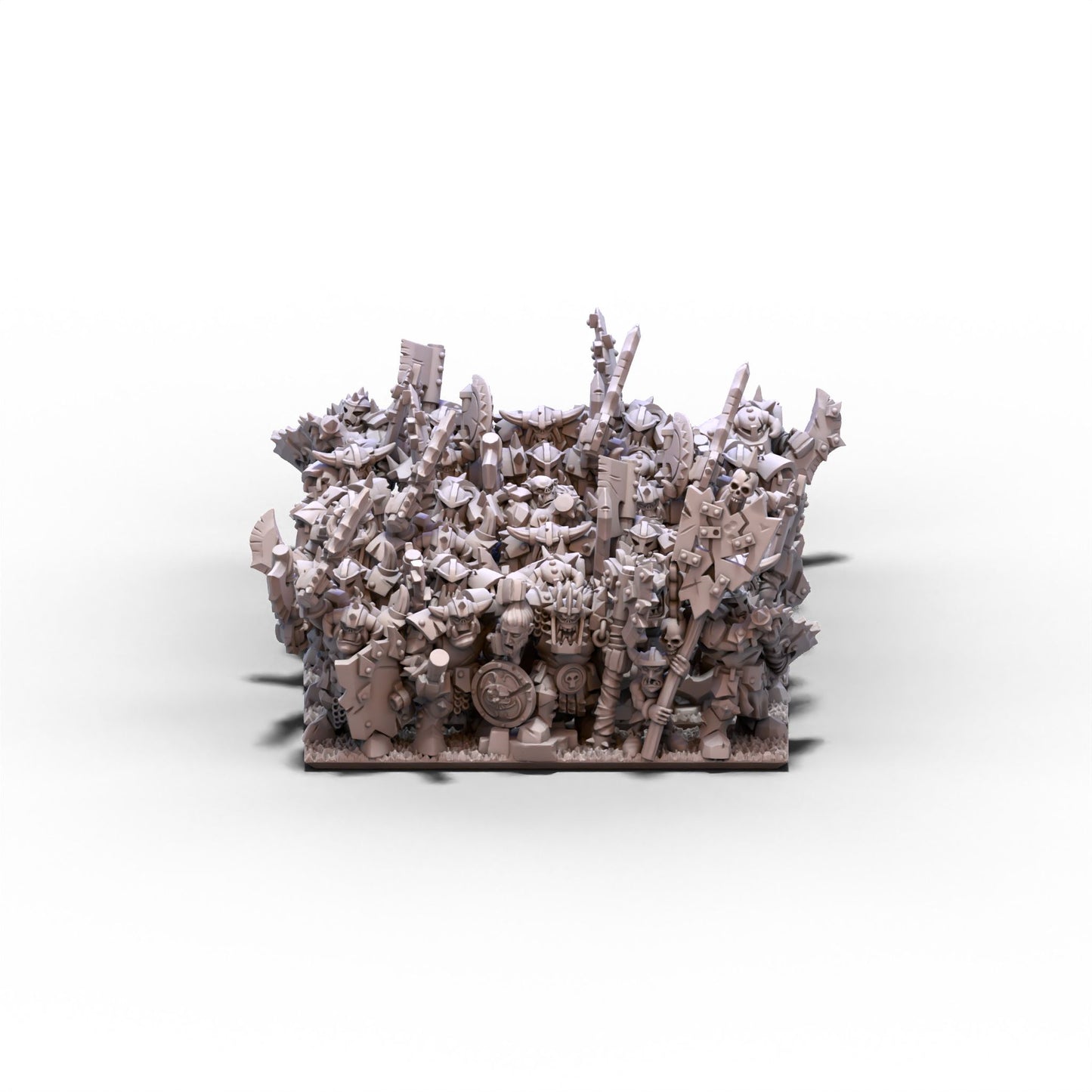 Dwarf Demonsmiths | Heavy Orcs Unit 1 | 10mm/15mm