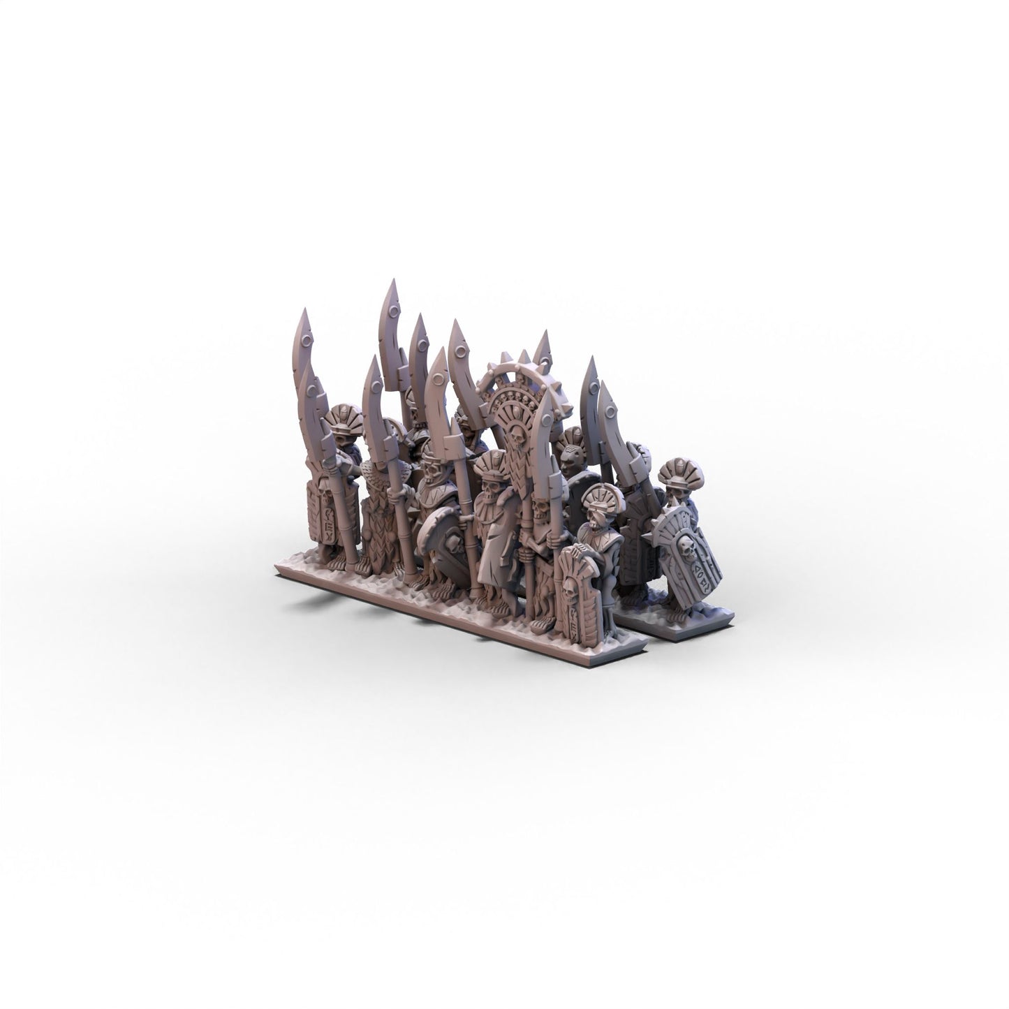 King of Sands | Skeleton Guards (Spears) | 10mm/15mm