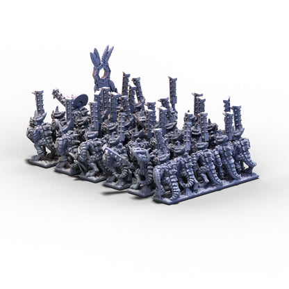 Reptilians | Palace Guard Unit 1 | 10mm/15mm