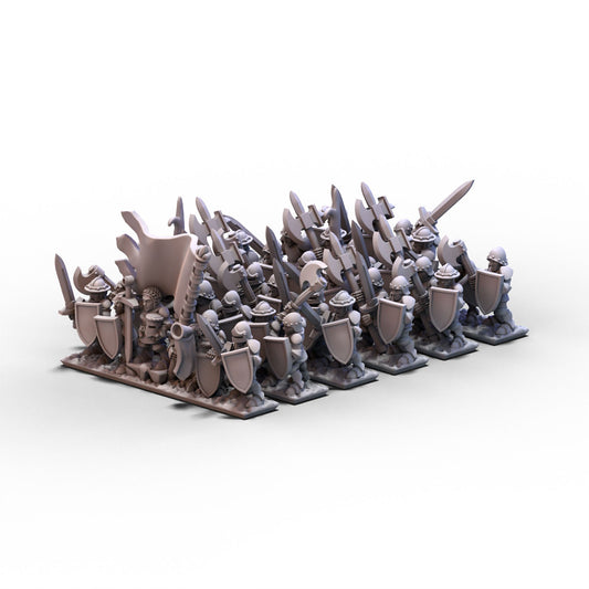 Chivalric Knights | Household Guard Unit 2 | 10mm/15mm