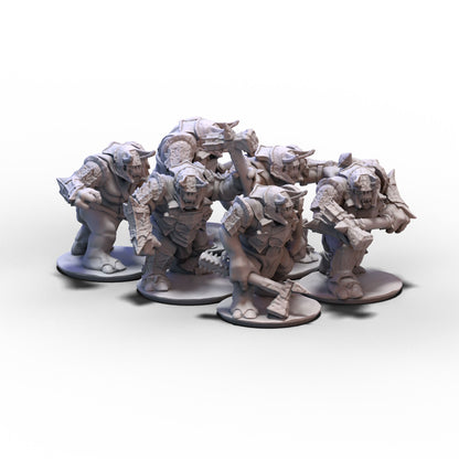 Morghei | Armoured Trolls Unit 1 | 10mm/15mm