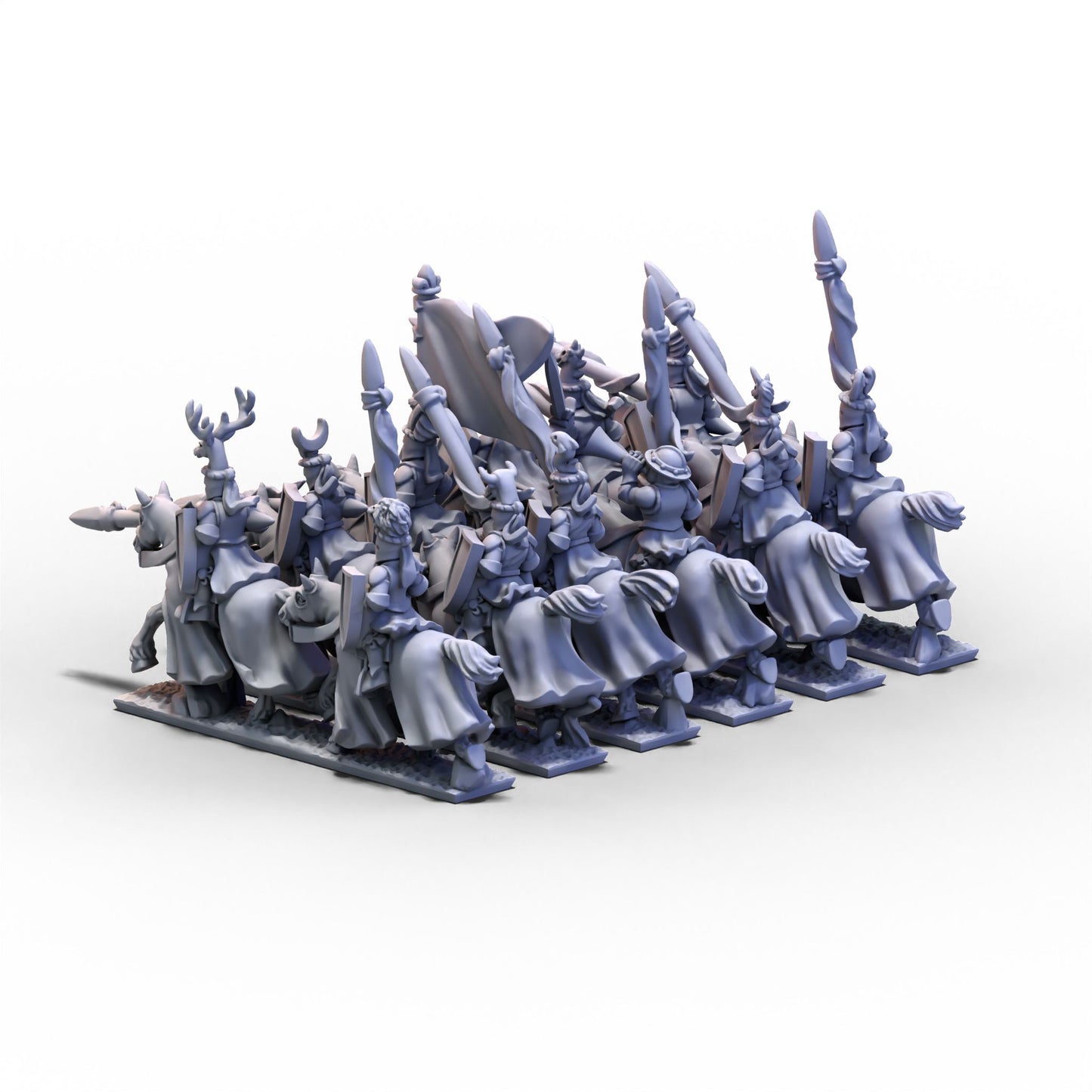 Chivalric Knights | Knights of the Realm Unit 2 | 10mm/15mm