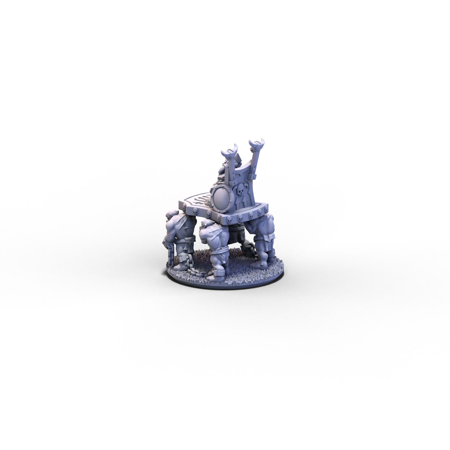 Dwarf Demonsmiths | Lord on Throne (Helmet) | 10mm/15mm