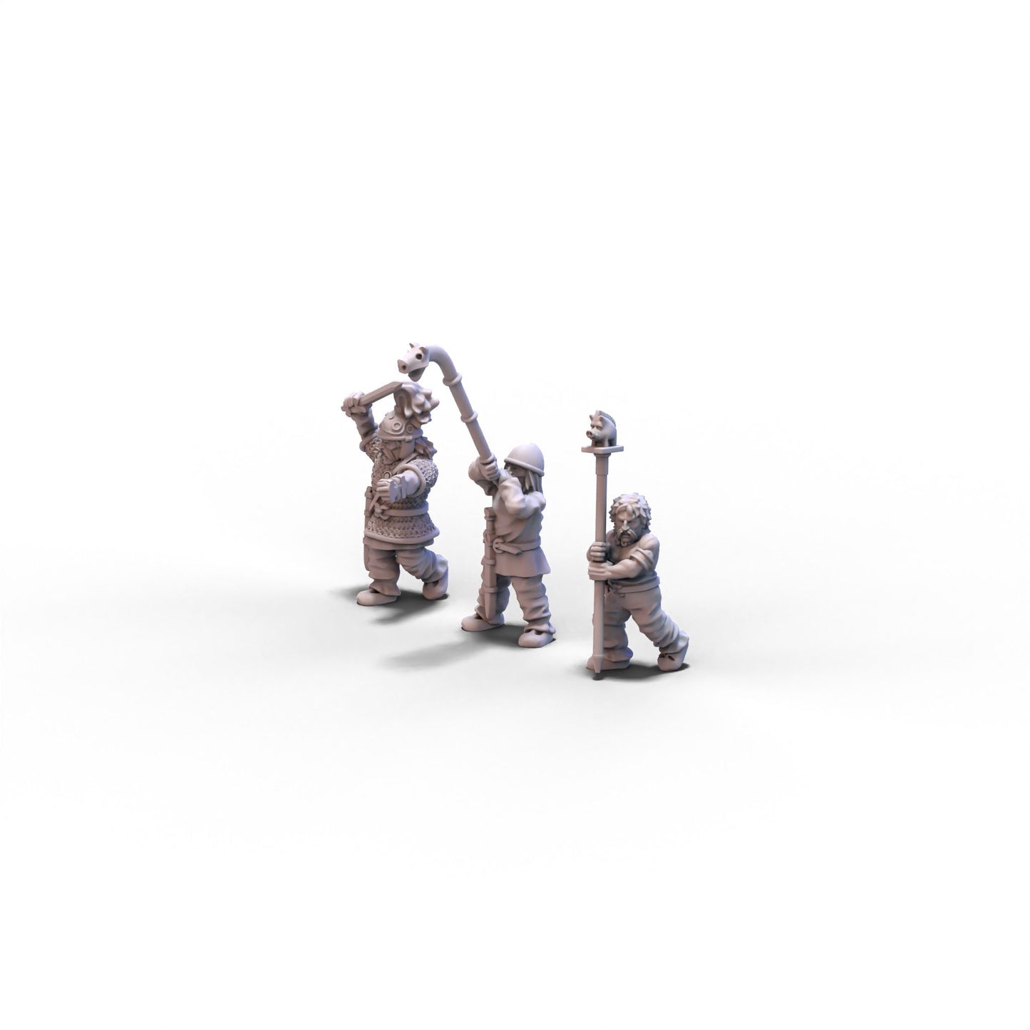 Celts | Celtic Warriors Command Group A | 15mm/28mm miniatures