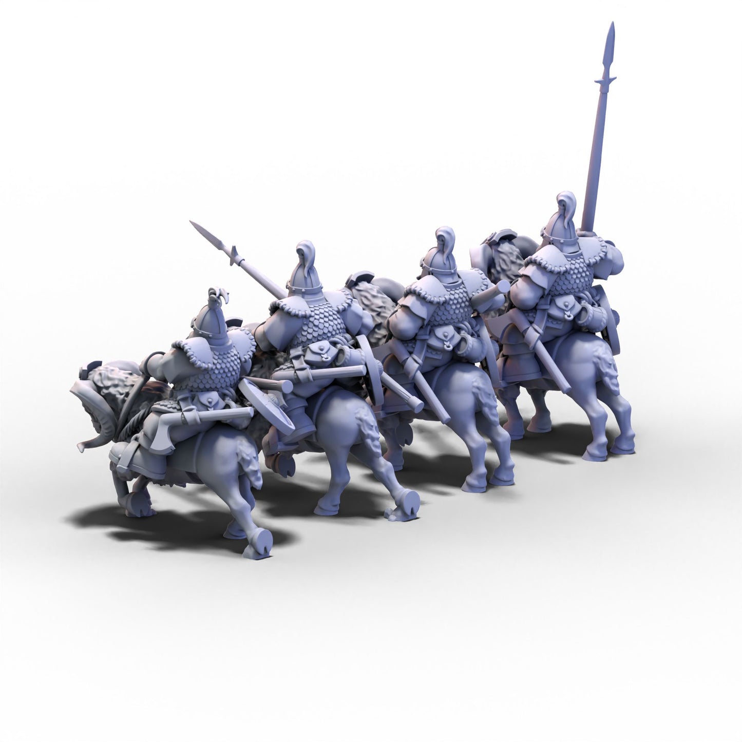 Sons of Ymir | Mounted Dwarf Light Cavalry | 28mm/32mm